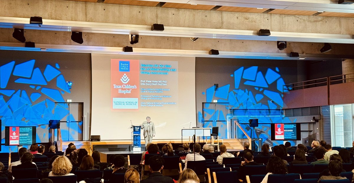 Labex IBEID (@ibeidlabex) on Twitter photo Peter Hotez is now on stage for our last Keynote Lecture titled « Vaccines for our new era of global boiling and rising anti-science » exploring key questions for both science and society.
#science #InfectiousDiseases #vaccine
<a href="/institutpasteur/">Institut Pasteur, since 1887</a> <a href="/PeterHotez/">Prof Peter Hotez MD PhD DSc(hon)</a>
<a href="/bcmhouston/">BCMHouston</a> Peter Hotez is now on stage for our last Keynote Lecture titled « Vaccines for our new era of global boiling and rising anti-science » exploring key questions for both science and society.
#science #InfectiousDiseases #vaccine
<a href="/institutpasteur/">Institut Pasteur, since 1887</a> <a href="/PeterHotez/">Prof Peter Hotez MD PhD DSc(hon)</a>
<a href="/bcmhouston/">BCMHouston</a>