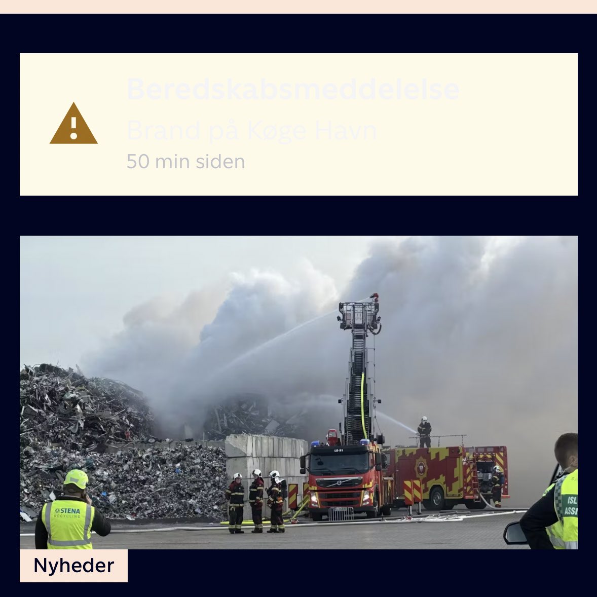 Mik_GVB's tweet photo. Hvordan forventer TV2 at den advarsel kan læses?😂 https://t.co/AjItDxpIJi