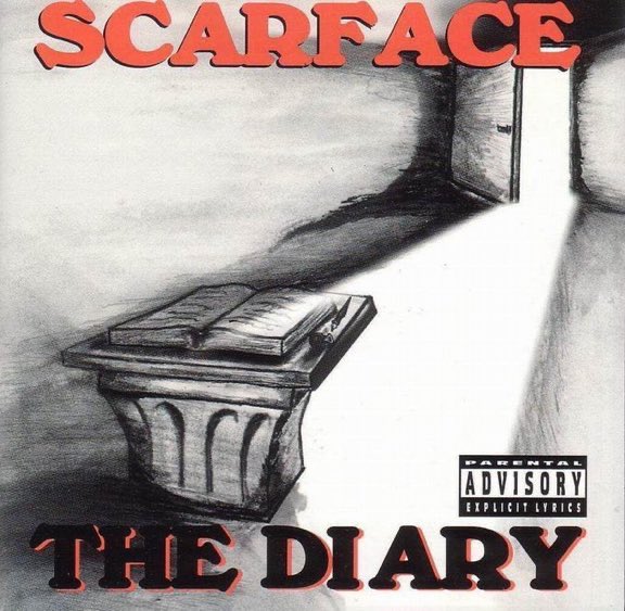 evboogie's tweet photo. Scarface's The Diary dropped thirty years ago today. https://t.co/vmL2lVT6DY