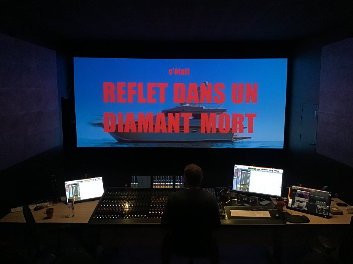 This is the end…  of the sound mixing  🎉🔥🍾
#refletdansundiamantmort #reflectioninadeaddiamond #cattetforzani