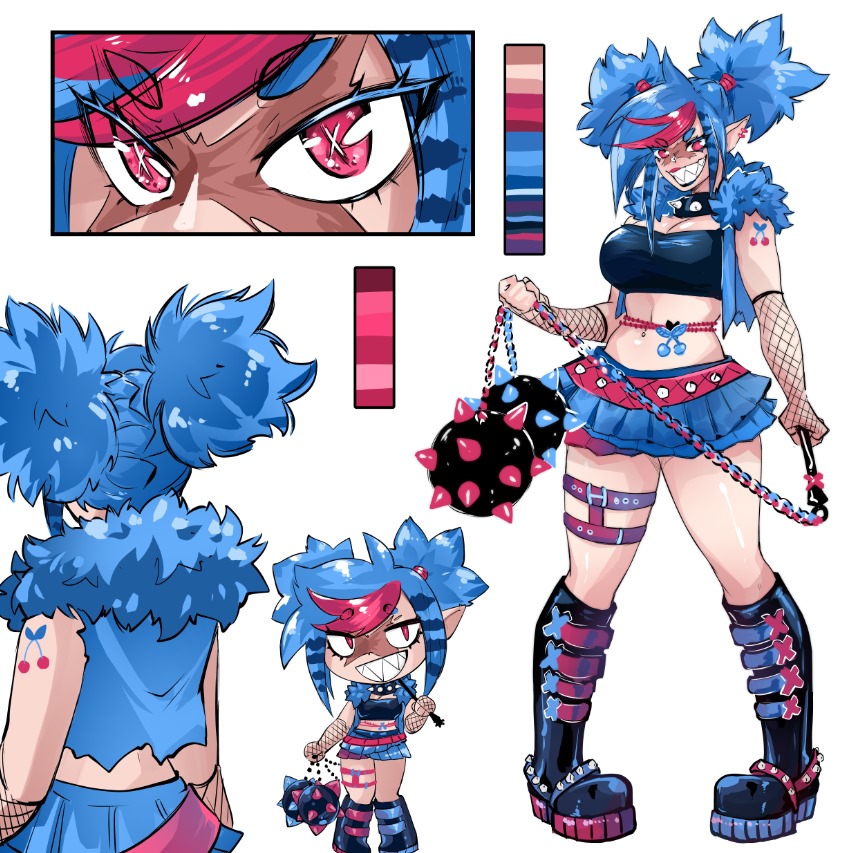 StartdustV's tweet photo. Last commission for the week Tell me what yall think Style A for @Rimimaruu thank you so much for giving Electric Cherry a Home https://t.co/H7RnkdMYIN