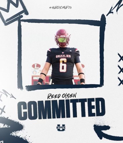 Reed Olsen (@reedolsen47) on Twitter photo I am blessed to announce that I have verbally committed to play football for the Utah State Aggies‼️<a href="/USUFootball/">USU Football</a> <a href="/DjTialavea_86/">Coach D.J. Tialavea</a> <a href="/coachnatebutts/">Nate Butts</a> I am blessed to announce that I have verbally committed to play football for the Utah State Aggies‼️<a href="/USUFootball/">USU Football</a> <a href="/DjTialavea_86/">Coach D.J. Tialavea</a> <a href="/coachnatebutts/">Nate Butts</a>