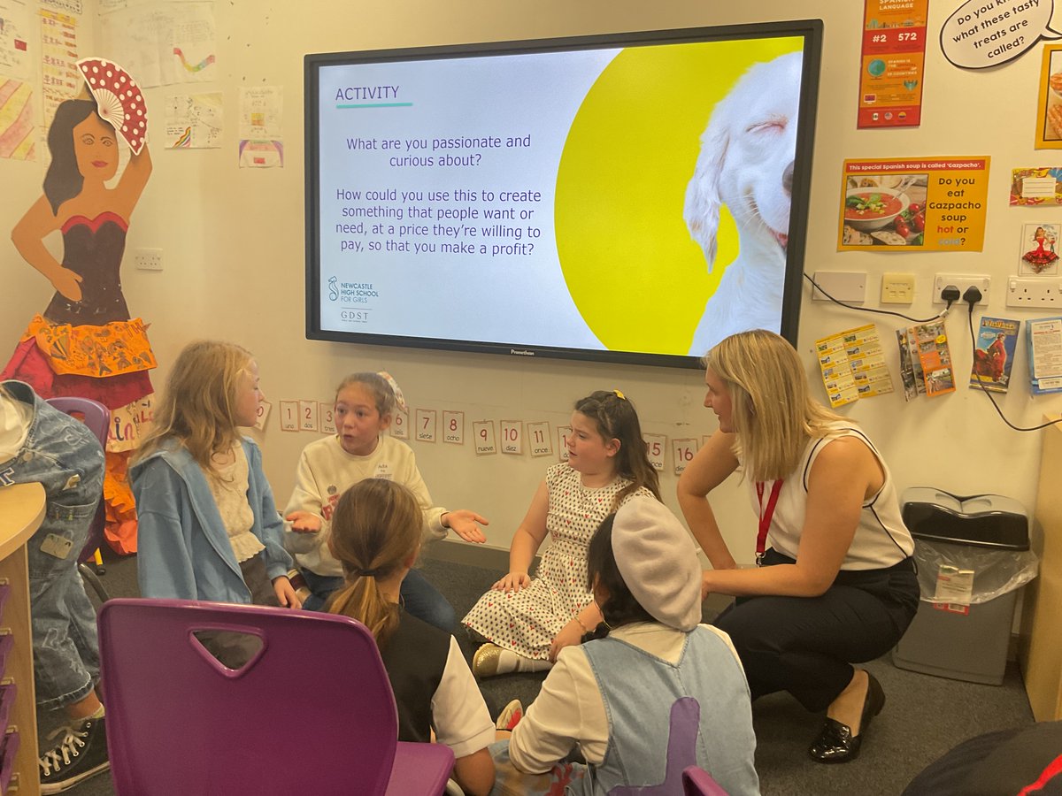 Thank you to alumna Janine Colledge and Jen Tait for visiting Junior School today for our careers day.  Dream making to trailblazing at its very best
<a href="/NewcastleHigh/">Newcastle High School for Girls (GDST)</a>. 
.