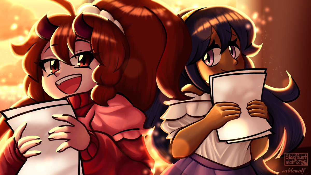 We’re back! And we’ve got something special…

Introducing FNF: Heavenly Memories! A spinoff mod of Heavenly Harmony that features Girlfriend &amp; Althea, this time taking a trip down memory lane and revisiting their best moments together!!

( art by <a href="/stardustmatrix/">★ .matrix ☆</a> &amp; <a href="/sablewolf_/">Sable (sonadow era)</a> )