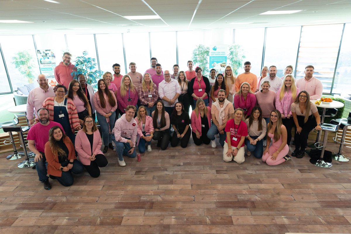 Wear It Pink Day at 4Com! 🎗🎀💗

As part of Breast Cancer Awareness month, we have dressed in pink to show support and raise money for Breast Cancer Now's ‘Wear It Pink’ campaign.

A huge thank you to our Team for raising over £700 so far! 👏