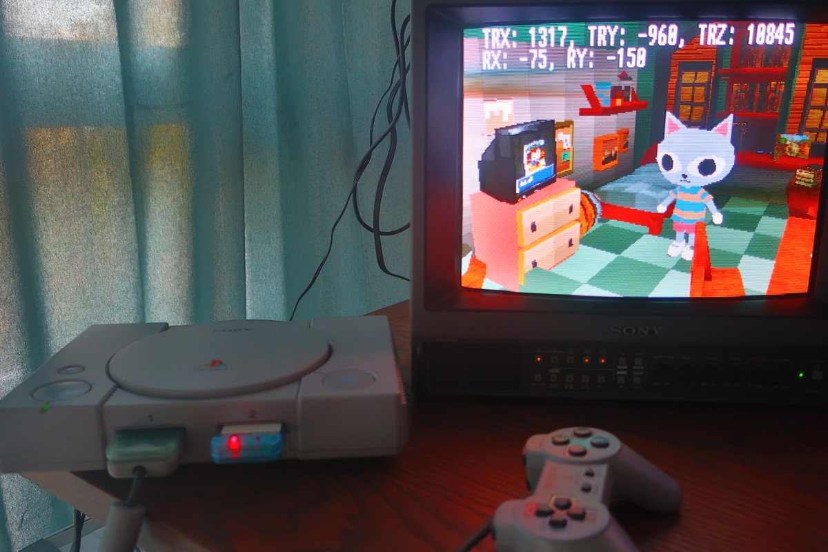 EliasDaler's tweet photo. Ported pretty much most of my PsyQ code to psyqo (a modern C++ PS1 SDK)... 

Now I'm 100% legit... :D https://t.co/h5X5AwGJKn