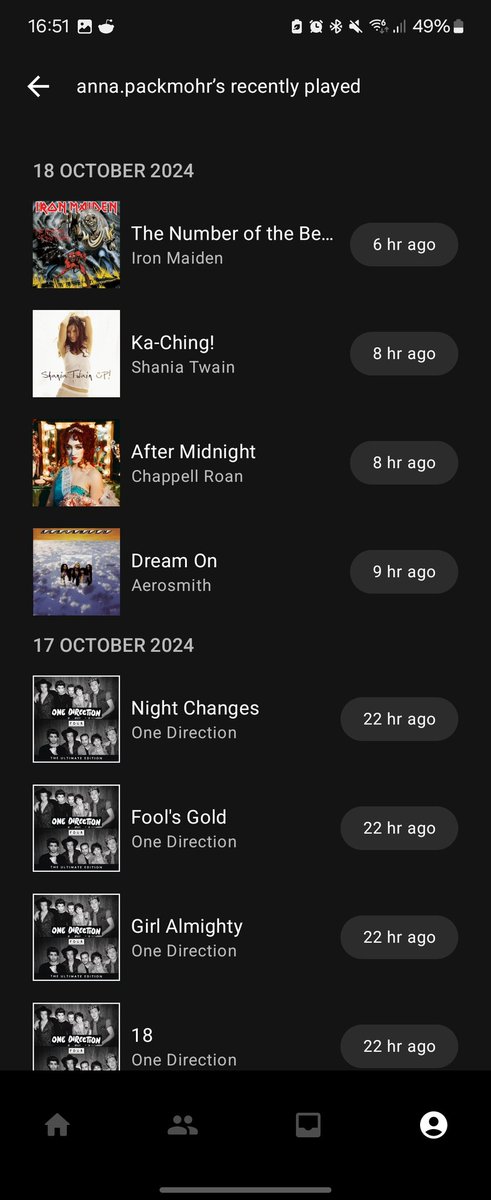 hydraccq's tweet photo. Everyday i understand why my friends question my music taste https://t.co/tvxZiSkTS5