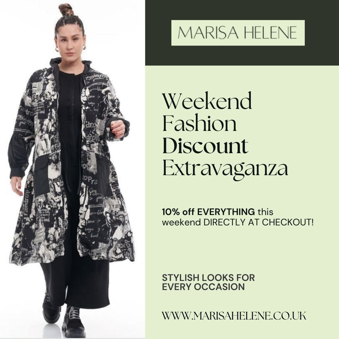 Marisa_Helene's tweet photo. 🥰 MARISA HELENE 10% OFF WEEKEND STARTS NOW - for you with love directly at checkout 🍁 
https://t.co/60h7qCTGsP

FROM NOW UNTIL MONDAY MORNING.  #boutiqueshopping #boutique #boutiqueclothing #fashion #fashionsale #marisaheleneboutique https://t.co/sIAZ0ICStm