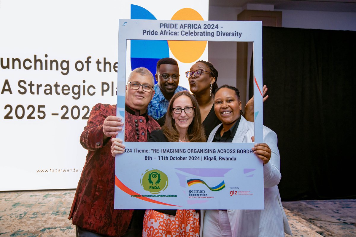 FADArwanda's tweet photo. @GermanyinRwanda @giz_rwanda @giz_gmbh @COCNederland @moliinfo @GenderatWork @crowley_julie @CanadainRwanda As we wrap up #PrideAfrica2024, we send love to all the delegates. Let’s continue to push for equality and inclusion in our respective countries.  
Looking forward to sharing progress on everyone's work in a bigger and much more fun-filled #PRIDEAFRICA2025 https://t.co/zfJ3OTXxsZ