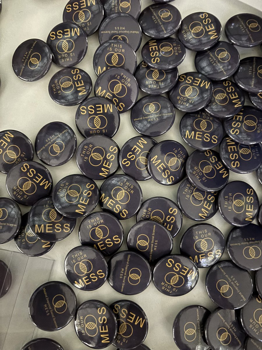 All set for the first MESS workshop, bringing together empirical social scientists working in Madrid! 

In this thread we will be live tweeting some presentation today and tomorrow: