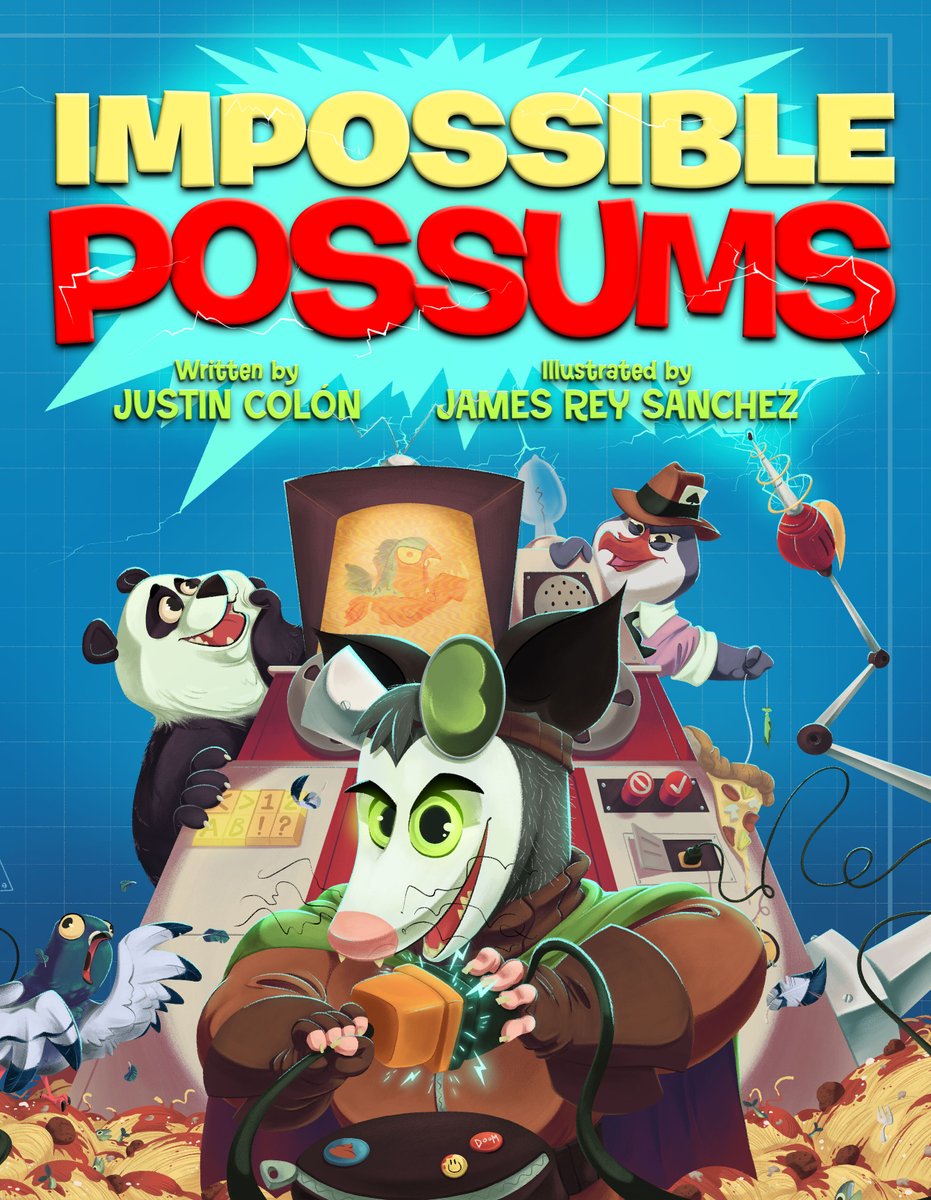 Pat Zietlow Miller (@patzmiller) on Twitter photo Looking for a new funny picture book? IMPOSSIBLE POSSUMS by @JustinRColon and <a href="/JamesReySanche1/">Boysenberri</a> is coming soon. Learn more on <a href="/PicBkBuilders/">PictureBookBuilders</a>. picturebookbuilders.com/2024/10/meet-j… Looking for a new funny picture book? IMPOSSIBLE POSSUMS by @JustinRColon and <a href="/JamesReySanche1/">Boysenberri</a> is coming soon. Learn more on <a href="/PicBkBuilders/">PictureBookBuilders</a>. picturebookbuilders.com/2024/10/meet-j…