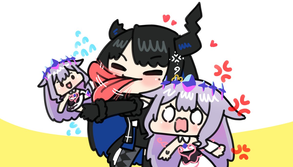 古石ビジュー ,ネリッサ・レイヴンクロフト 「(#`Д')Don't lick my feet!!!! #bijouwled 」|Gugu caveのイラスト