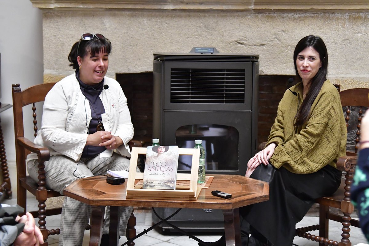 📚CINH 2024 📚 |  Arranca  el grueso de la programación de la XIII edición del CINH con la presentación de la novela “El eco de las Antillas” de Mara Costa.