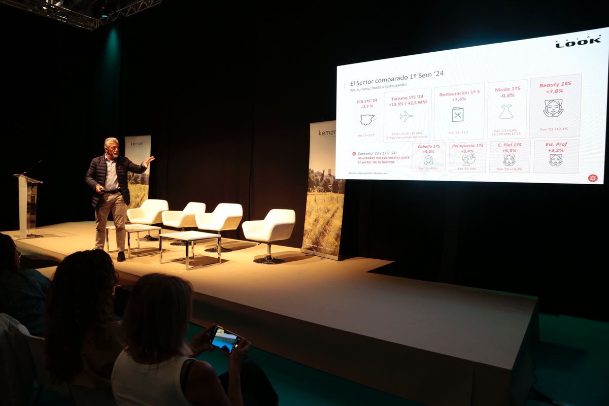 Óscar Mateo, director de conocimiento y estudio de mercado de <a href="/stanpa_es/">Stanpa</a>, es la primera ponencia del Business Meeting 

Óscar ha presentado la situación de los mercados de peluquería y estética profesional en España.

📍Auditorio - Pabellón 12 de <a href="/IFEMA/">IFEMA MADRID</a> MADRID