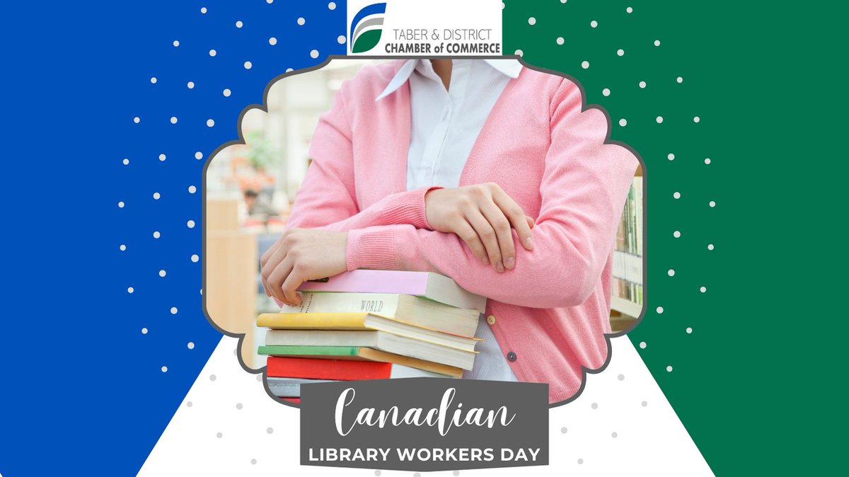TaberChamber's tweet image. 📚 Happy Canadian Library Workers Day! 
A special shout-out to the amazing team at the Taber Public Library! Your commitment to fostering a love of reading, supporting lifelong learning, and creating a welcoming space for everyone is truly appreciated.
#CanadianLibraryWorkersDay