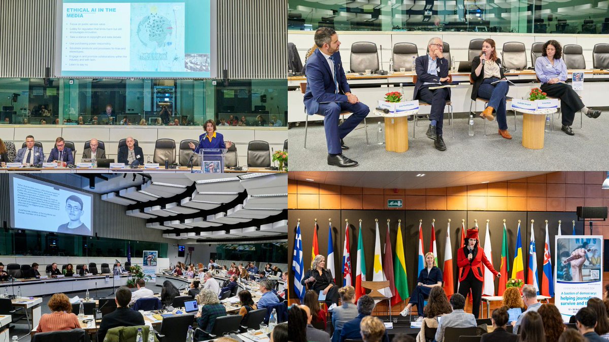 🙏 Our #ConnectingEU2024 seminar in Brussels is over! 

Thanks to <a href="/efjeurope/">EFJ</a> and the <a href="/EUparliament/">European Parliament</a> for their participation.

Thanks to all our great guests &amp; speakers who made this year's edition on journalism a great success! 

🔜 Stay tuned for pictures, videos &amp; articles!
