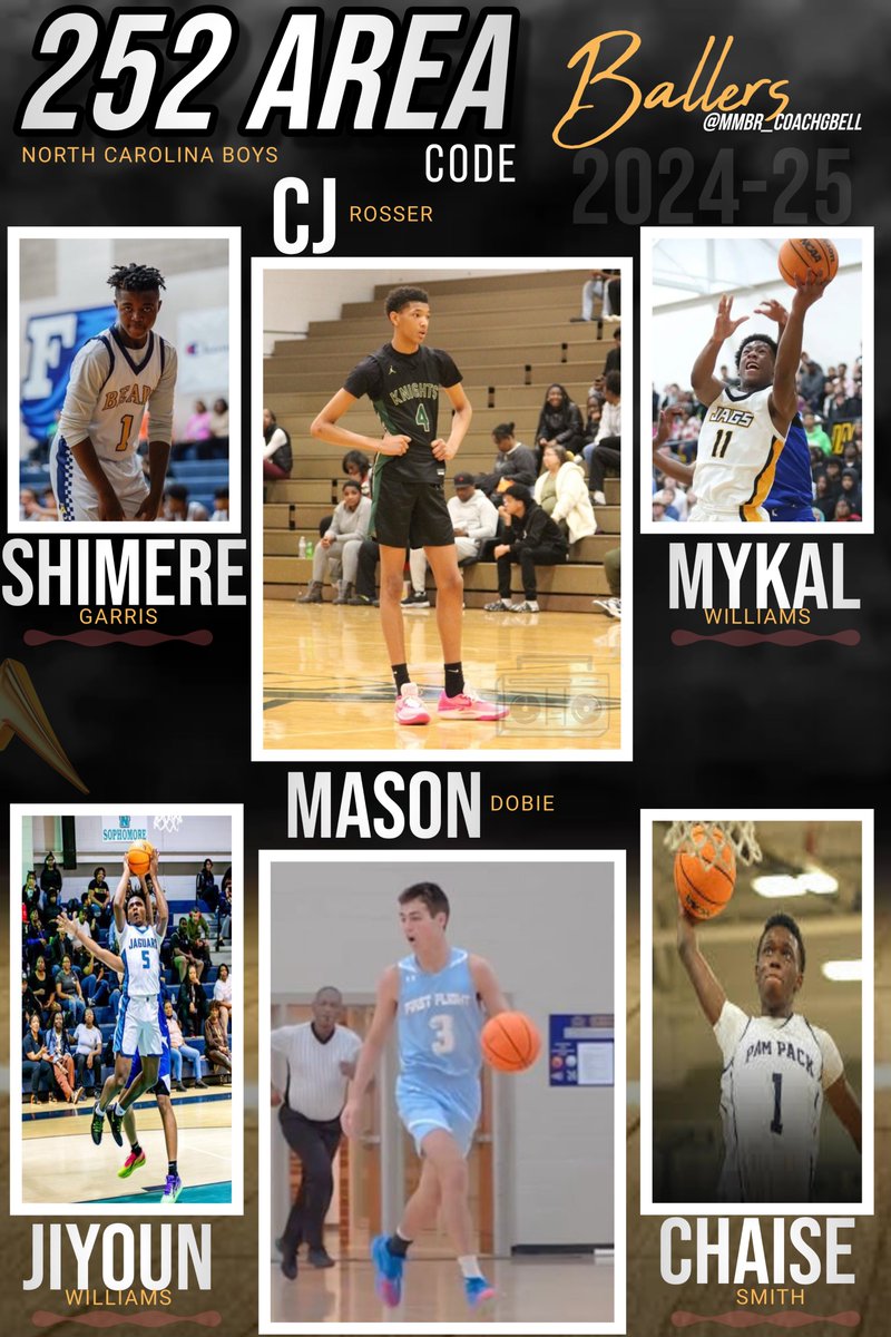 Major Movez Basketball Review #MMBR (@mmbr_coachgbell) on Twitter photo #MMBR 252 Area Code | Top Players
North Carolina Boys Outlook: 2024-2025 <a href="/MajorMovezMedia/">Major Movez Media</a> <a href="/MajorMovezTV/">Major Movez Basketball TV</a> <a href="/CoachGarrisjr/">CoachG</a> <a href="/coachmareion/">Mareion</a> <a href="/ShimereGarris/">Shimere Garris</a> <a href="/mason_dobie/">Mason Dobie</a> <a href="/CJRosser7/">CJ Rosser</a> <a href="/hollywoodchaise/">Chaise Smith</a> <a href="/TheRealJW5_/">+ Jiyoun Williams +</a> #MMBR 252 Area Code | Top Players
North Carolina Boys Outlook: 2024-2025 <a href="/MajorMovezMedia/">Major Movez Media</a> <a href="/MajorMovezTV/">Major Movez Basketball TV</a> <a href="/CoachGarrisjr/">CoachG</a> <a href="/coachmareion/">Mareion</a> <a href="/ShimereGarris/">Shimere Garris</a> <a href="/mason_dobie/">Mason Dobie</a> <a href="/CJRosser7/">CJ Rosser</a> <a href="/hollywoodchaise/">Chaise Smith</a> <a href="/TheRealJW5_/">+ Jiyoun Williams +</a>