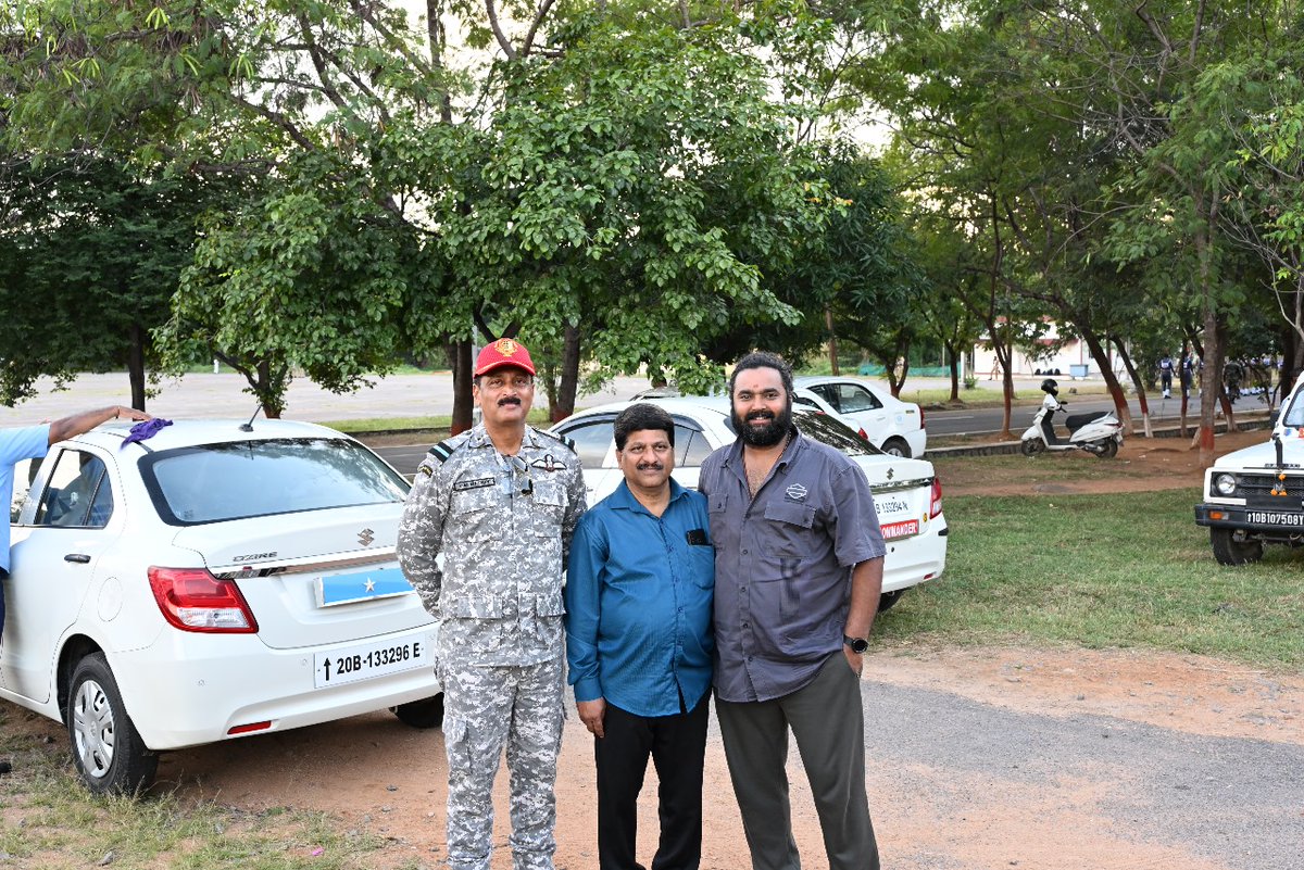 NccDteAPandT's tweet photo. AP &amp; T Dte is gearing up for RDC 2024-25 as Choreographer Komarla Viswa Raghavendra visited the Camp to encourage the cadets. https://t.co/qPU8UP1O73