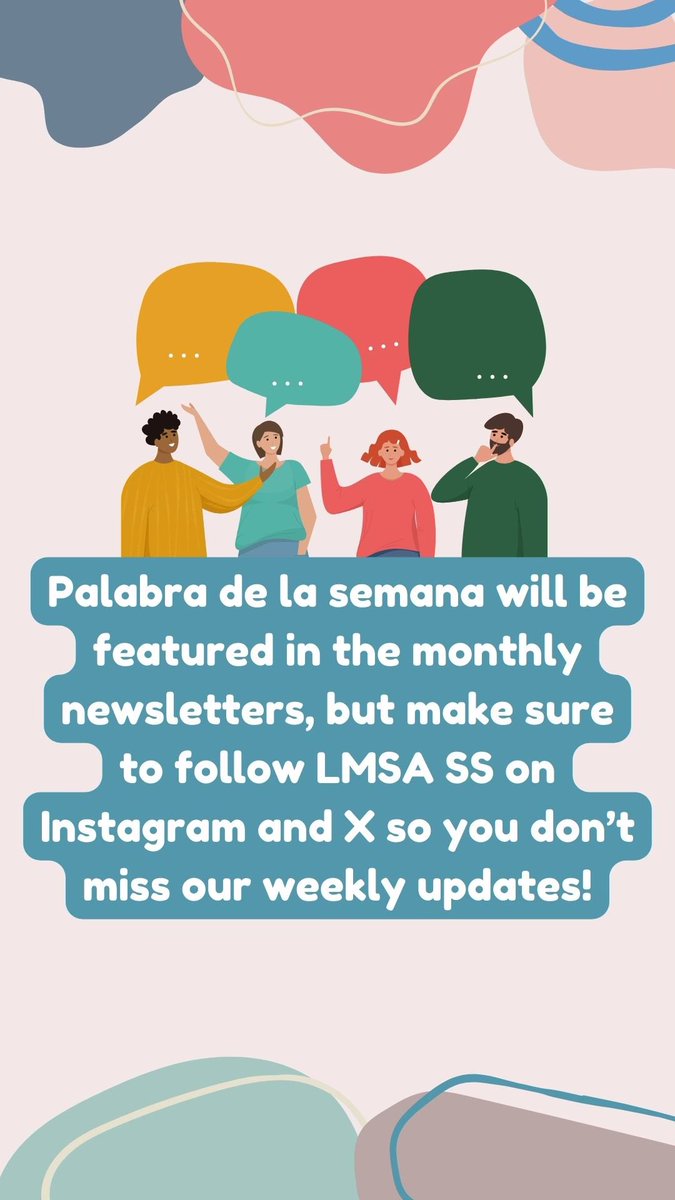 LMSA Specialty Sections tweet media