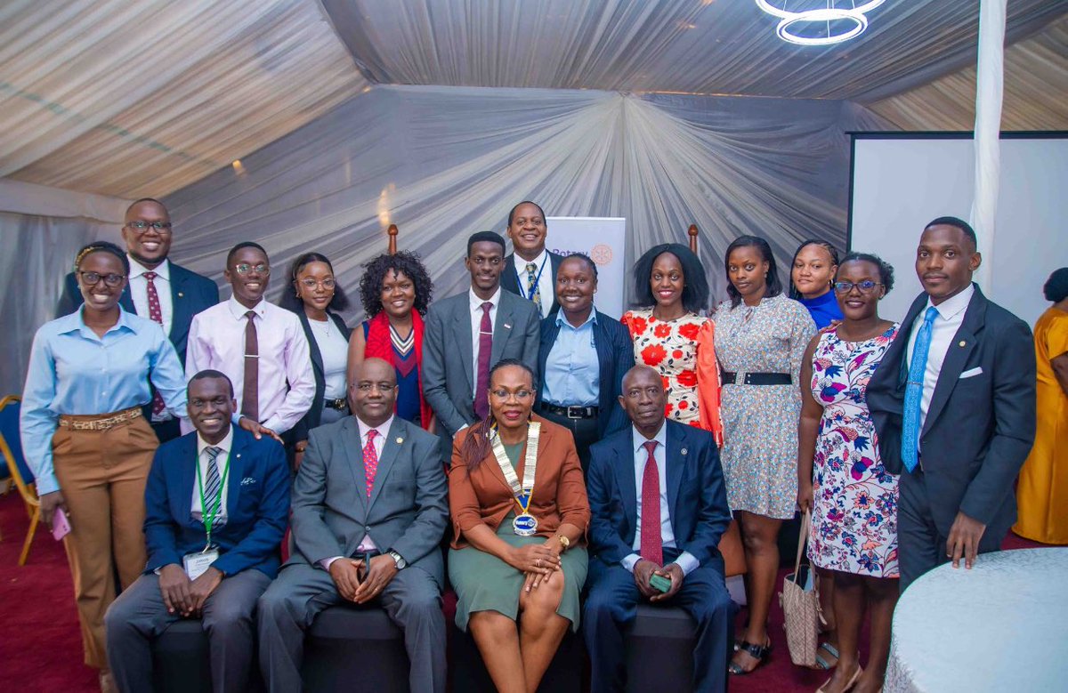 Congratulations to our newest Rotarians <a href="/EmmaLukeera/">Emmanuel Lukeera</a> and <a href="/luyimbazi_/">Luyimbazi Nicholas Humphrey</a> 🤝🏾

#rotaractklacity