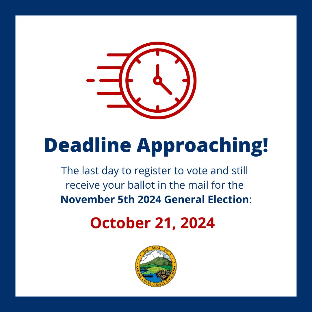 Contra Costa Elections tweet media