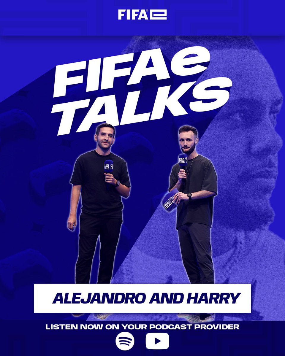 🚨 New episode of FIFAe Talks ft <a href="/AlexAlguacil8/">Alex Alguacil</a> &amp; <a href="/Wonderboyo/">Wonderboy</a> is out now! 

🔗 YouTube: youtu.be/wG6bOymQBec