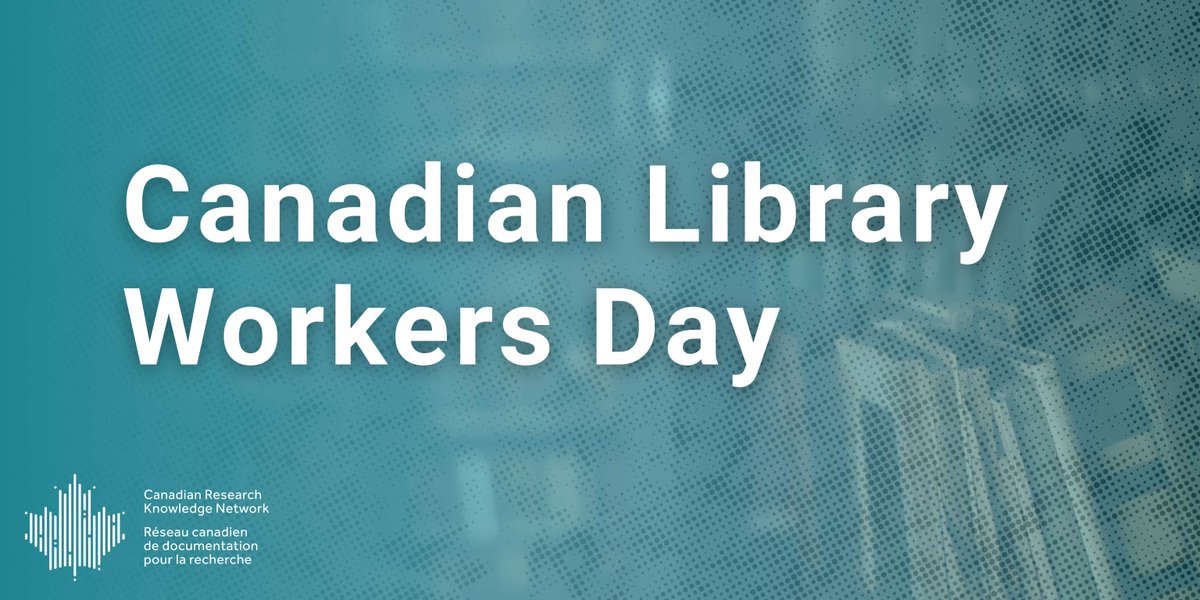 CRKN_RCDR's tweet image. Happy #CanadianLibraryWorkersDay! 🎉 Today, we celebrate the incredible dedication of library workers in our community who work to make knowledge accessible to all. 📚 Thank you for your unwavering commitment to fostering learning, discovery, and advancing access to knowledge.