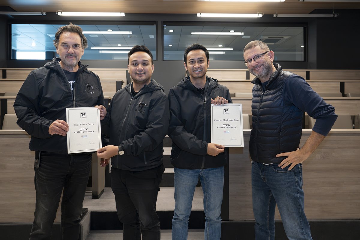 ttaudioofficial's tweet photo. Congratulations to Ryan Rama Putra and Karuna Madhusudana, the first TT+ Certified System Engineers in Indonesia!
-
📌 Ready to dive into TT+ Audio Certification?
👉🏼 Register on MyTT at https://t.co/GFTJ0H0V2i today!
-
-
#ExperienceTT #GTXsystem https://t.co/YrGrgZy671