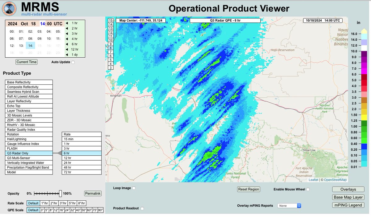 Strong storms across AZ this morning have left numerous hail swaths. Some of these storms also had weak rotation associated with them. Typical October "transition-season" event.

#azwx