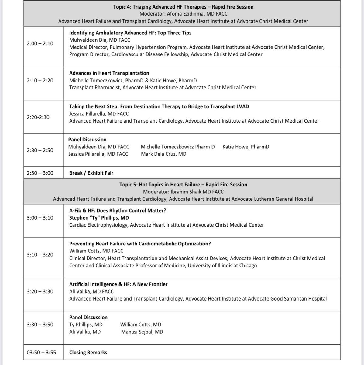 Nikhil Narang, MD (@nikhil15) on Twitter photo Our 12th Annual Advocate Christ HF Symposia is coming up on Friday November 8th!
Featuring ⭐️ Keynote speaker Dr. Jason Katz <a href="/JasonKatzMD/">Jason N. Katz</a> from NYU
In-person and virtual options, FREE to the public, CME/ABIM credits available
⬇️⬇️ register below
📎 ce.advocatehealth.org/content/12th-a… Our 12th Annual Advocate Christ HF Symposia is coming up on Friday November 8th!
Featuring ⭐️ Keynote speaker Dr. Jason Katz <a href="/JasonKatzMD/">Jason N. Katz</a> from NYU
In-person and virtual options, FREE to the public, CME/ABIM credits available
⬇️⬇️ register below
📎 ce.advocatehealth.org/content/12th-a…