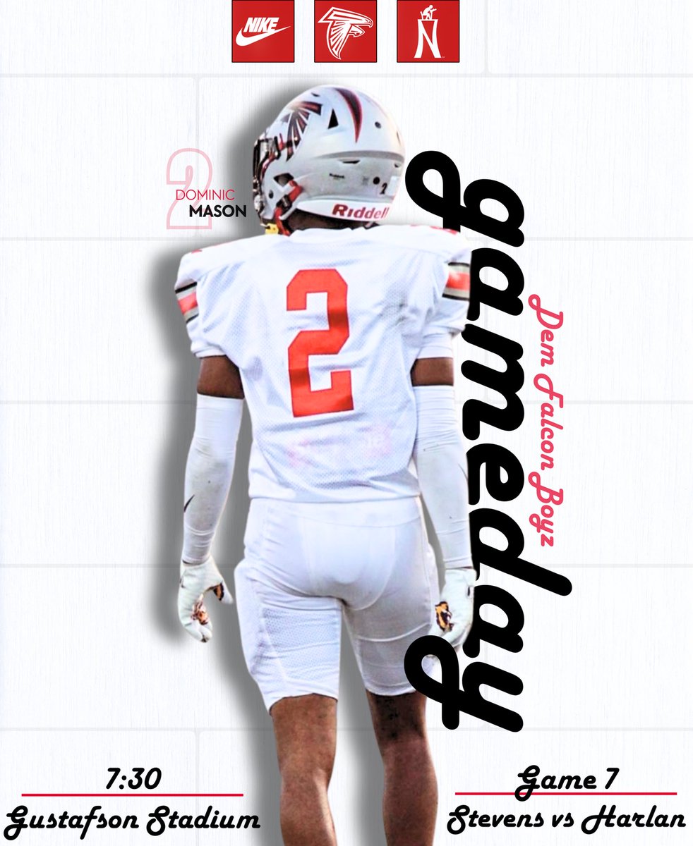 🗣️IT’S GAME DAY!

🆚 Harlan
🏈 7:30 PM
📍Gustafson Stadium

#WeAreDFB | #DemFalconBoyz