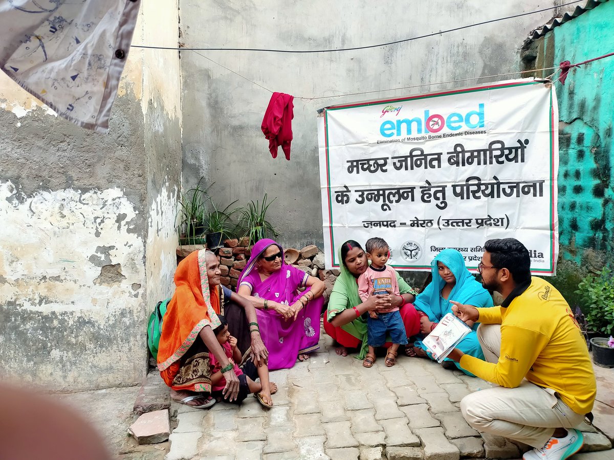 rishabhje's tweet photo. Embed2EndMalaria @isakshi1610 #MalariaFreeIndia @sksomya #malaria @rajesh_amh #Dengue #DengueFreeIndia @SanjayK50701851
आज जिला मेरठ एम्बेड परियोजना के तहत  बस्ती रफी पुरा प्रभात नगर में समुदाय के लोगों को मच्छर जनित बिमारियों के बारे में जागरुक् करा https://t.co/9znwBkLNIW