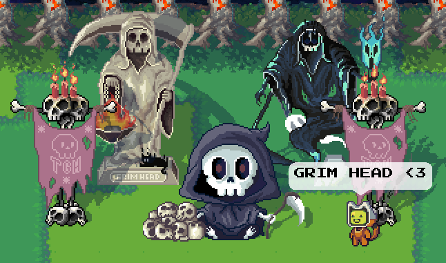 The Grim Head Project tweet media