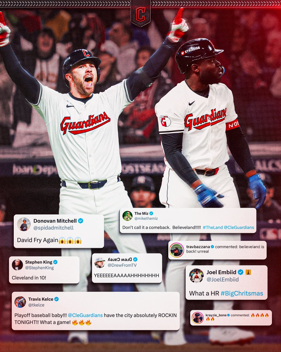 All eyes were on Cleveland last night.

#ForTheLand | #GuardsBall