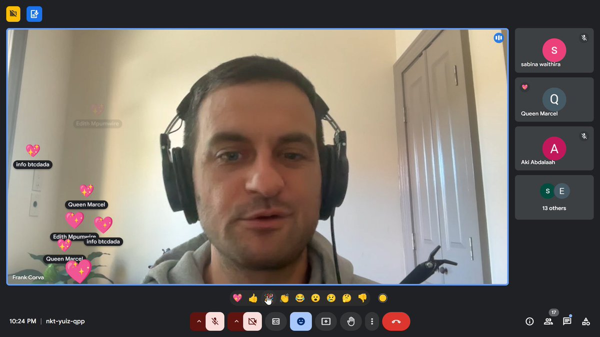 Bitcoin DADA (@btc_dada) on Twitter photo On Wednesday, we held our second Writers Mentorship session, and it was a blast! 🎉 Led by the amazing <a href="/frankcorva/">Frank Corva</a>, our dadas had the opportunity to showcase their writing skills by sharing articles they worked on after our first session. Frank provided invaluable feedback, On Wednesday, we held our second Writers Mentorship session, and it was a blast! 🎉 Led by the amazing <a href="/frankcorva/">Frank Corva</a>, our dadas had the opportunity to showcase their writing skills by sharing articles they worked on after our first session. Frank provided invaluable feedback,