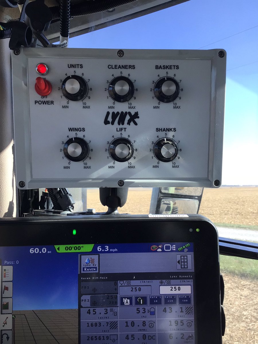 F/S.  2024 Lynx Dynasty 24 Row #striptill with 17 ton Dual Product capability,   In cab hydraulic control row units, Dual bin Scales with Raven RCM controller, electric tarp, and auto greaser. Available soon. $440000