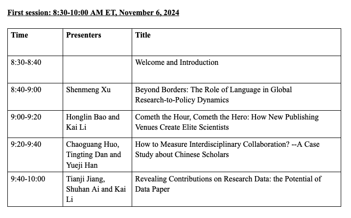 ASIS&T SIG/MET tweet media