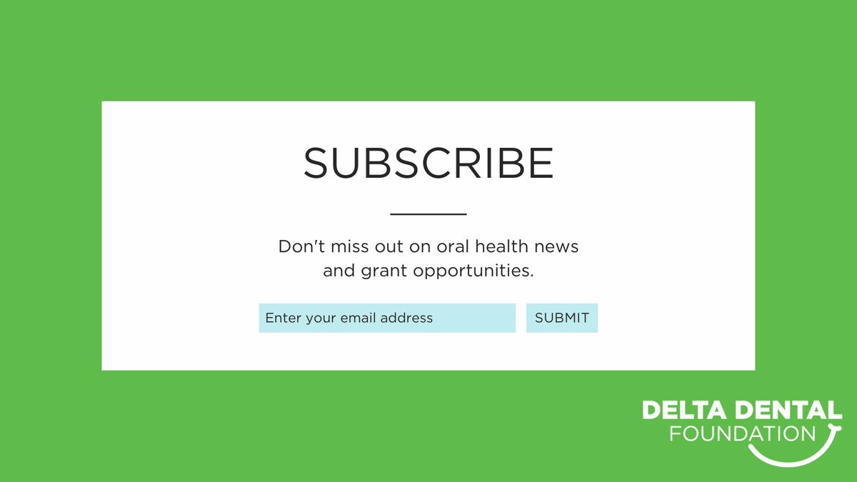 Delta Dental Foundation of MI, OH, and IN tweet media