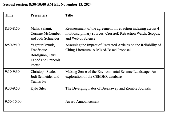 ASIS&T SIG/MET tweet media