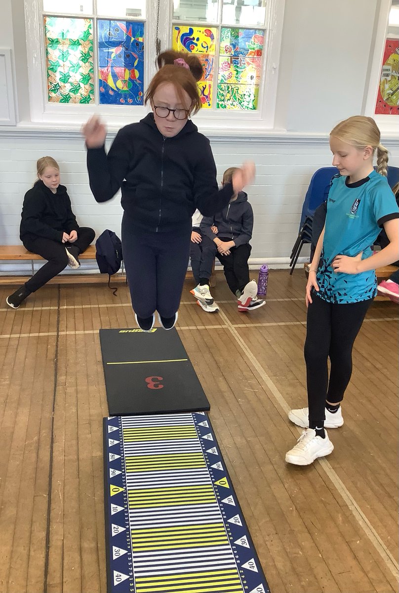 RWSchool's tweet photo. The children have had great fun over the past 2 days taking part in their PE skills challenges. Special thanks to @SportingPB for all of your help! https://t.co/pDKrK1x8r5