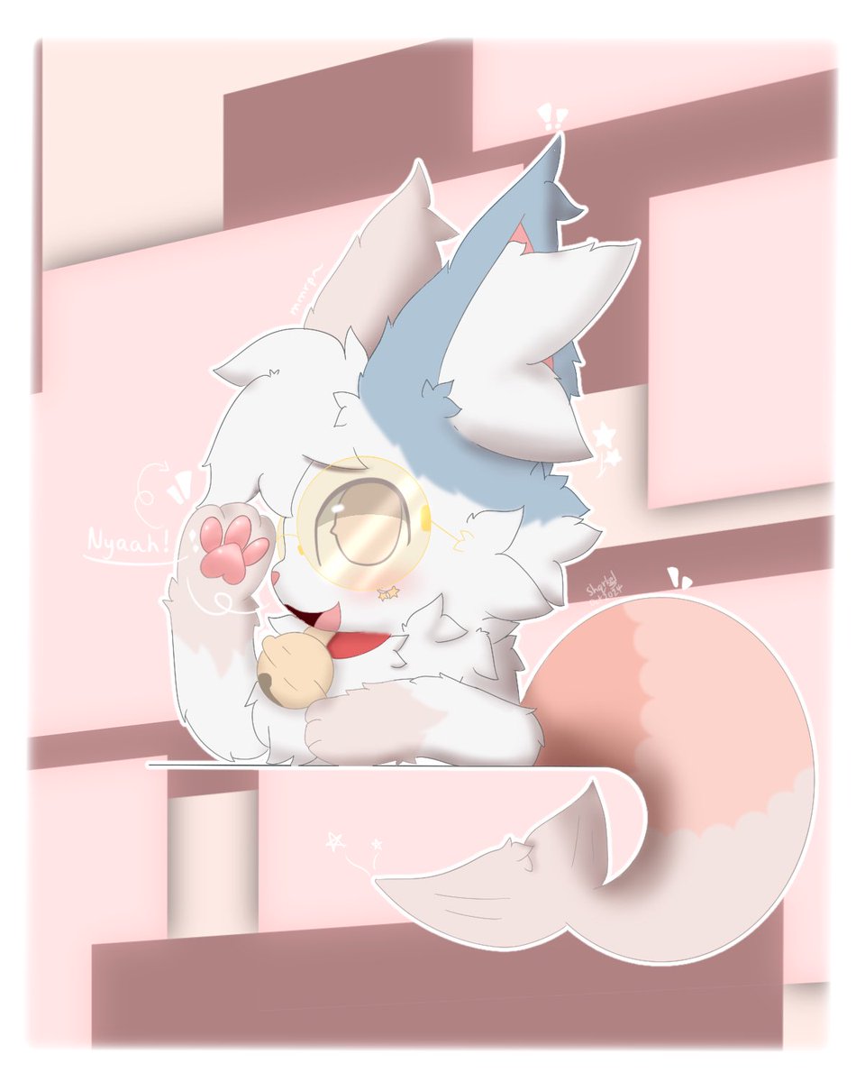 Shqrkel's tweet photo. *insert cute tittle*

#furry #furryart #furryartwork #kemono #art #digitalart #digitalartwork #cute #pastel #pastelaesthetic #pastelart https://t.co/wc8AxEFfIa