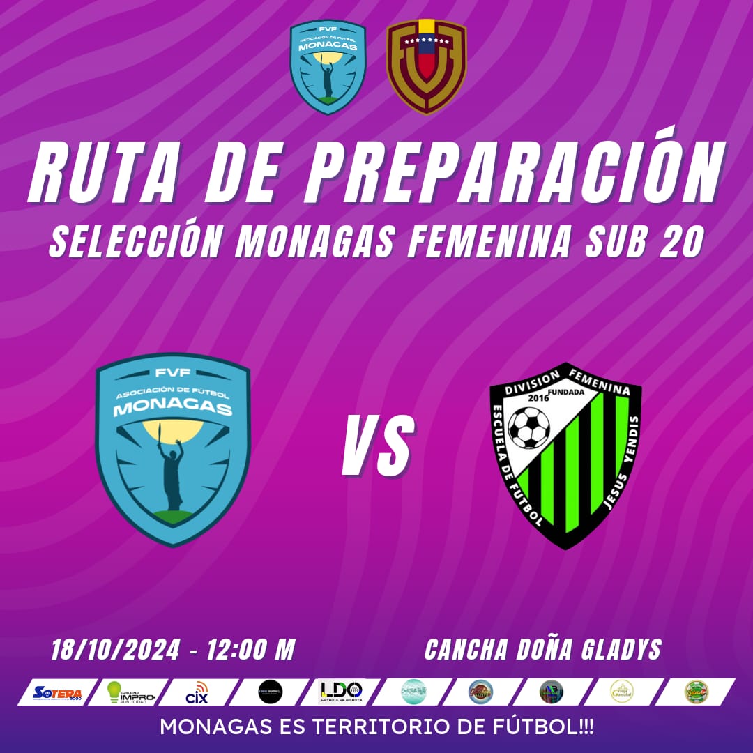 afemonagas's tweet photo. Nuestra selección femenina realizará un tope competitivo en su ruta de preparación para los JNDJ 2024.

La AFEM y todos sus directivos encabezados por el Dr. Carlos Córcida desean buenas vibras y bendiciones para obtener los mejores resultados. https://t.co/abXHqZmJlU