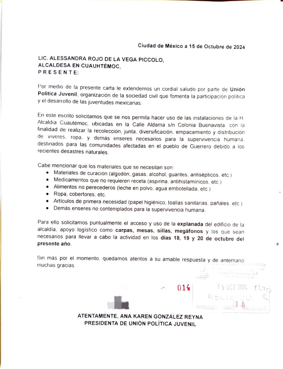 Union Politica Juvenil tweet media