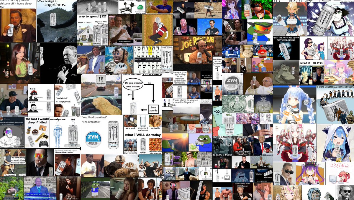 White Monster | Base tweet media