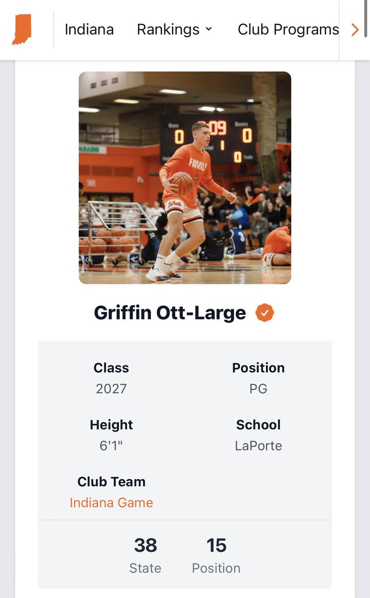 Beyond Blessed! Thank you to <a href="/PrepHoopsIN/">Prep Hoops Indiana</a> . Just the beginning. AGTG