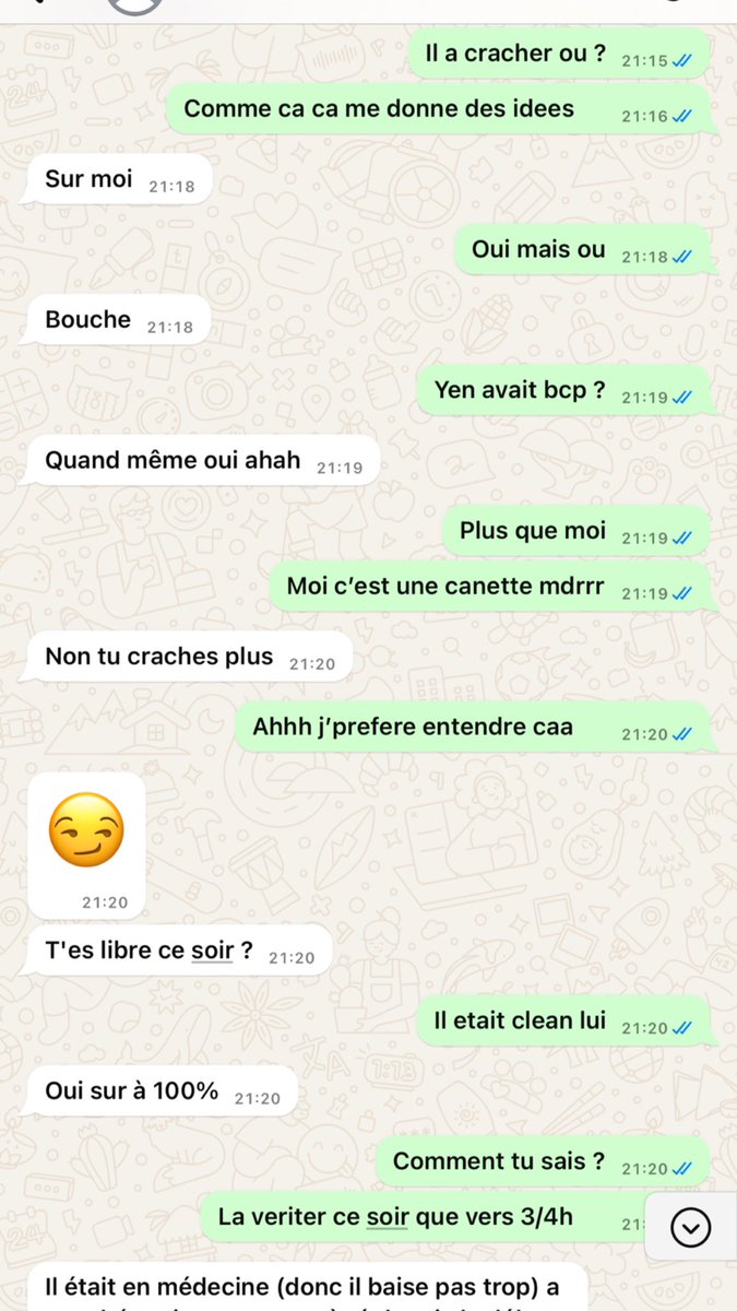 J’ai fouiller dans son téléphone et j’ai..