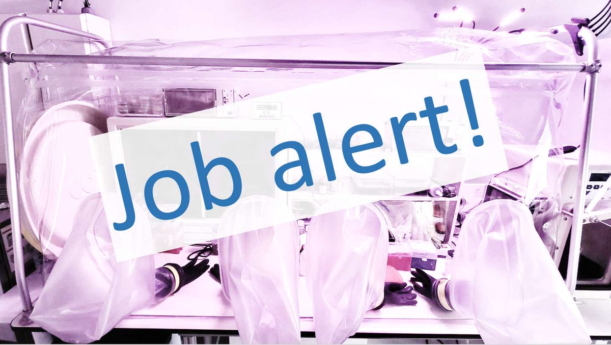 📢New job alert!!!

We are looking for a postdoc to work on the enrichment and isolation of new archaeal species. Contact us if you are interested!