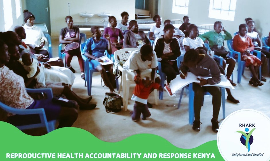 RHARK7's tweet photo. Working with health facilities & Health care providers, we continue to sensitize #AGYW & young mothers on #maternalhealth, #RH, #contraceptive, #CervicaCancer & #BreastCanceeby while exploring challenges they face during service access and uptake. 
Awareness creation ignites conversation for championing & advocating for maternal health gaps in rural communities to promote access to friendly services.

@of_siaya @TICAH_KE @HennetKenya @ippf @YourAuntyJane @Amref_Kenya @equalvoices41 @FranceinKenya @CREAWKenya