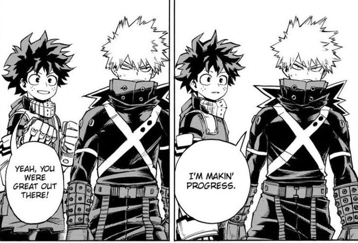 KAISERHIVE's tweet photo. if he doesn’t get his daily praise from izuku he will literally combust…the way he was fishing for it here i can’t https://t.co/mDmqBJvedm