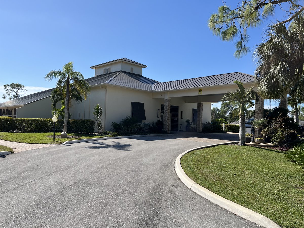 Our Special Projects team is hard at work with the interior renovation of the Breckenridge Golf &amp; Tennis Club clubhouse, located at 20091 Wimbleton Court in Estero.